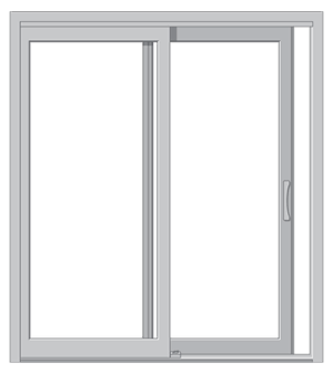 CWS® ICON Aluminum Sliding Door